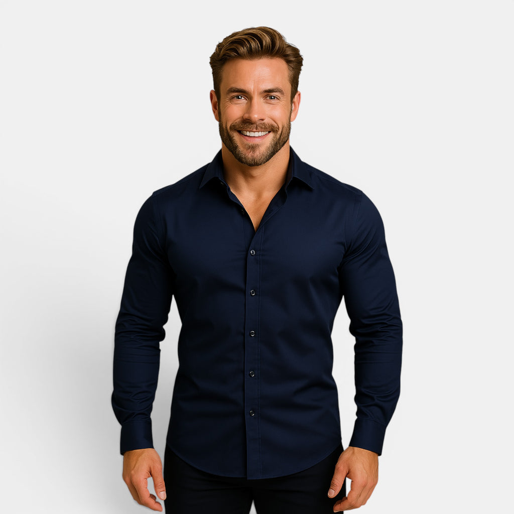 Ellmont London | Men's Structured Fit Office & Formal Button-Up Shirt
