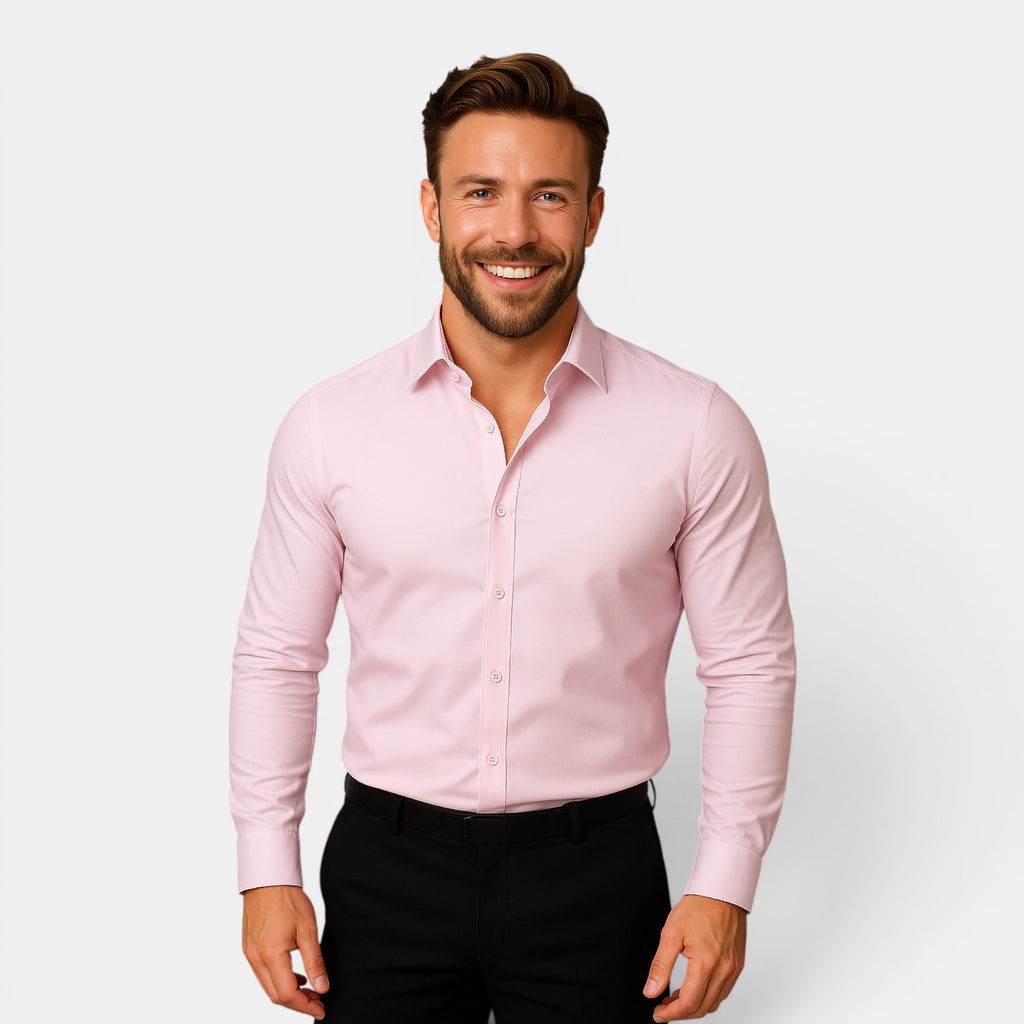 Ellmont London | Men's Structured Fit Office & Formal Button-Up Shirt