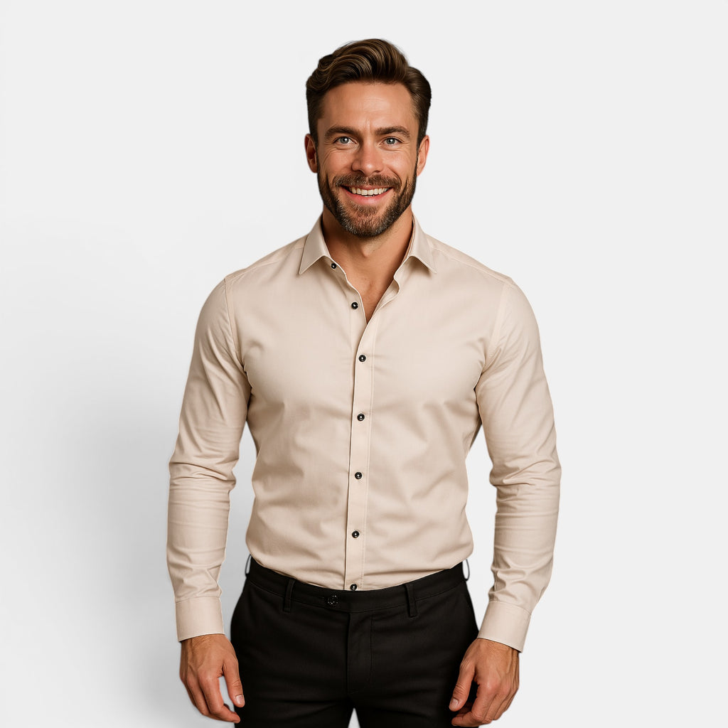 Ellmont London | Men's Structured Fit Office & Formal Button-Up Shirt