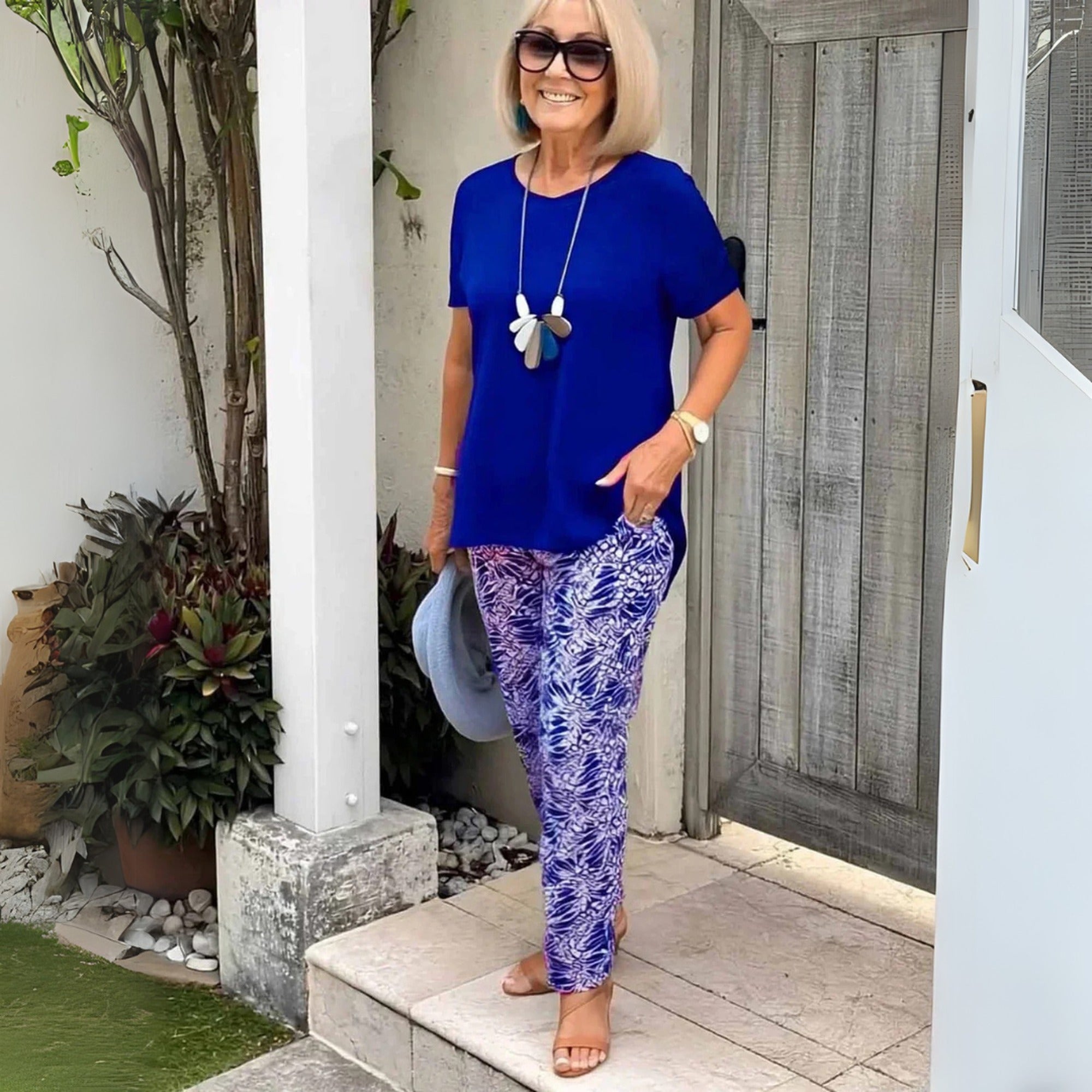 Paige | Chic Elegant Set - Blue