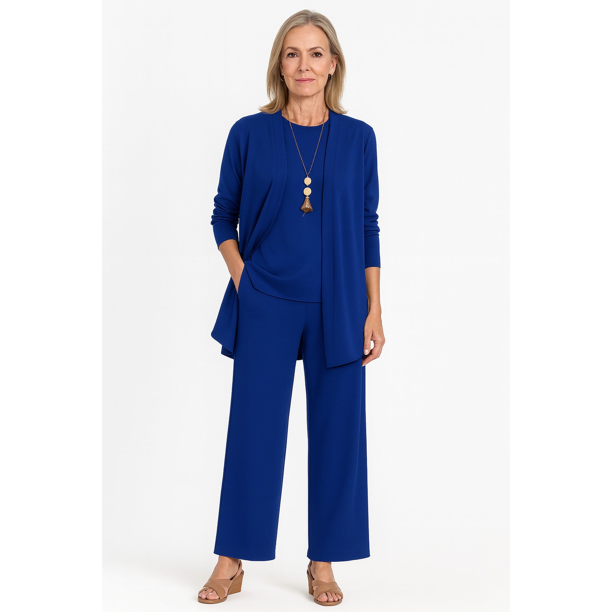 Jane | Elegant 3-Piece Set - Blue