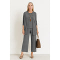 Jane | Elegant 3-Piece Set - Gray
