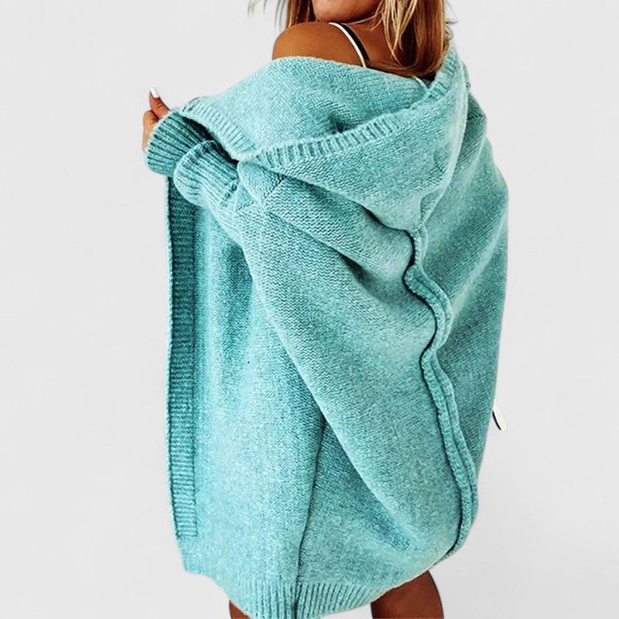Sofia | Comfortable Cardigan - Blue