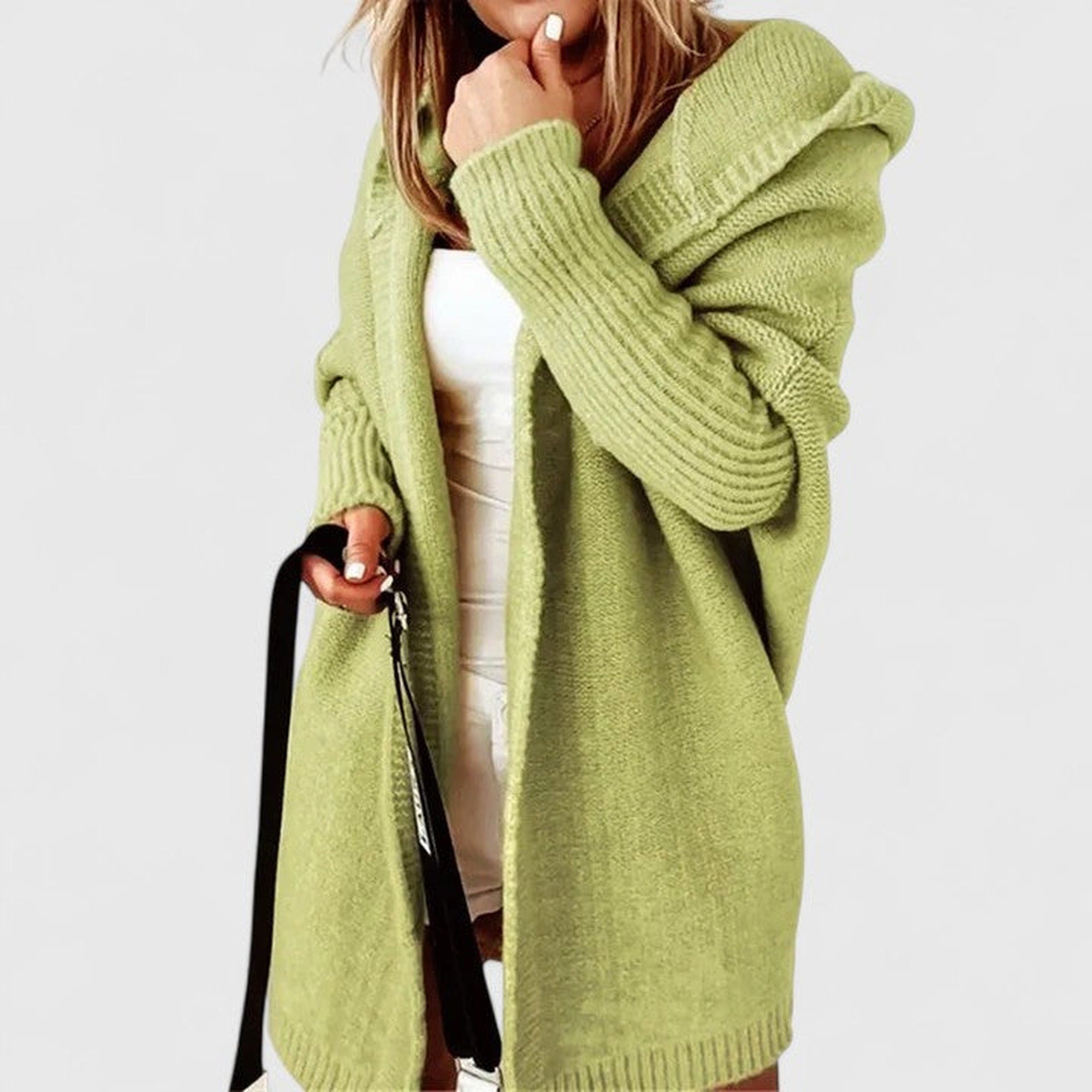 Sofia | Comfortable Cardigan - Green