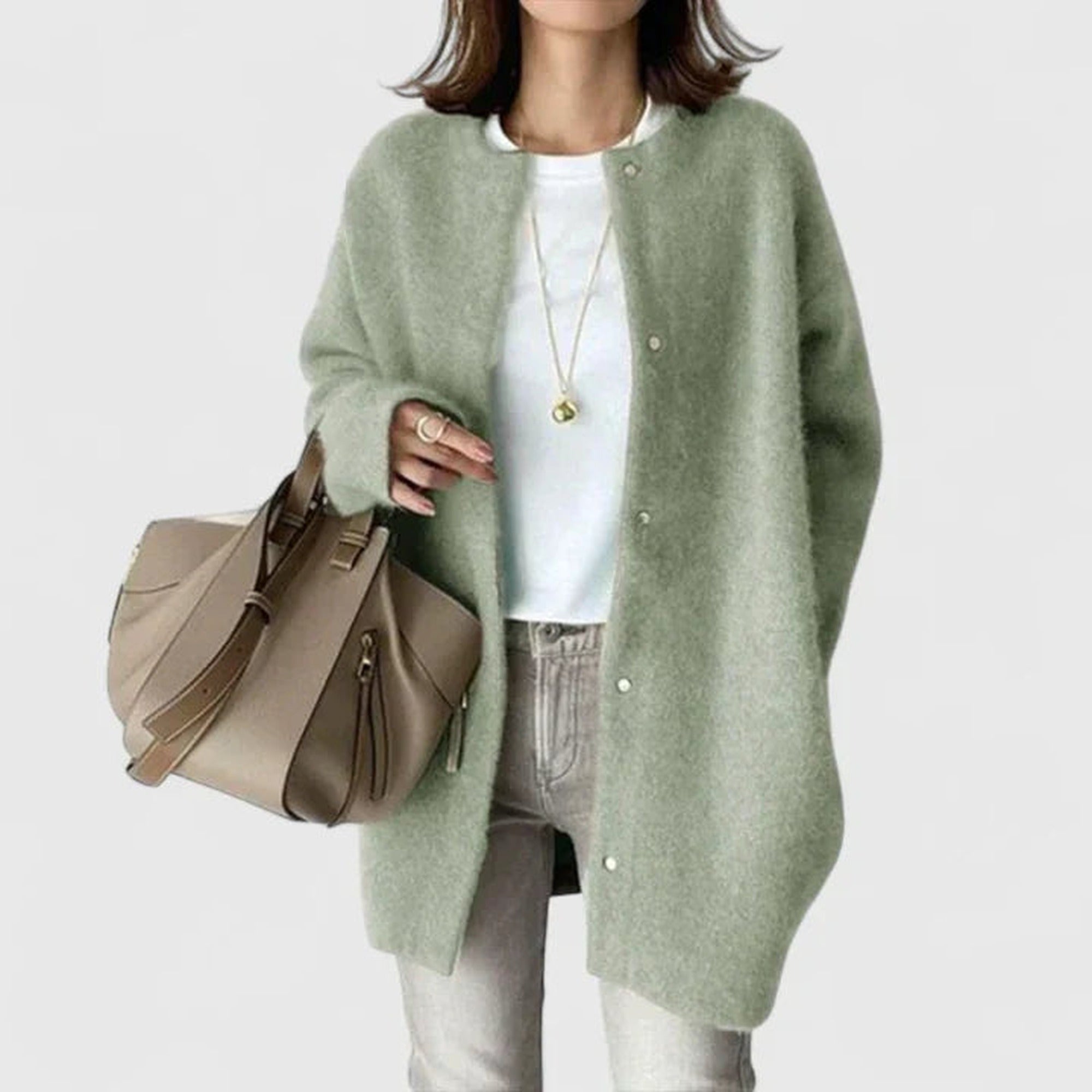 Rosalind | Elegant Cardigan - Green