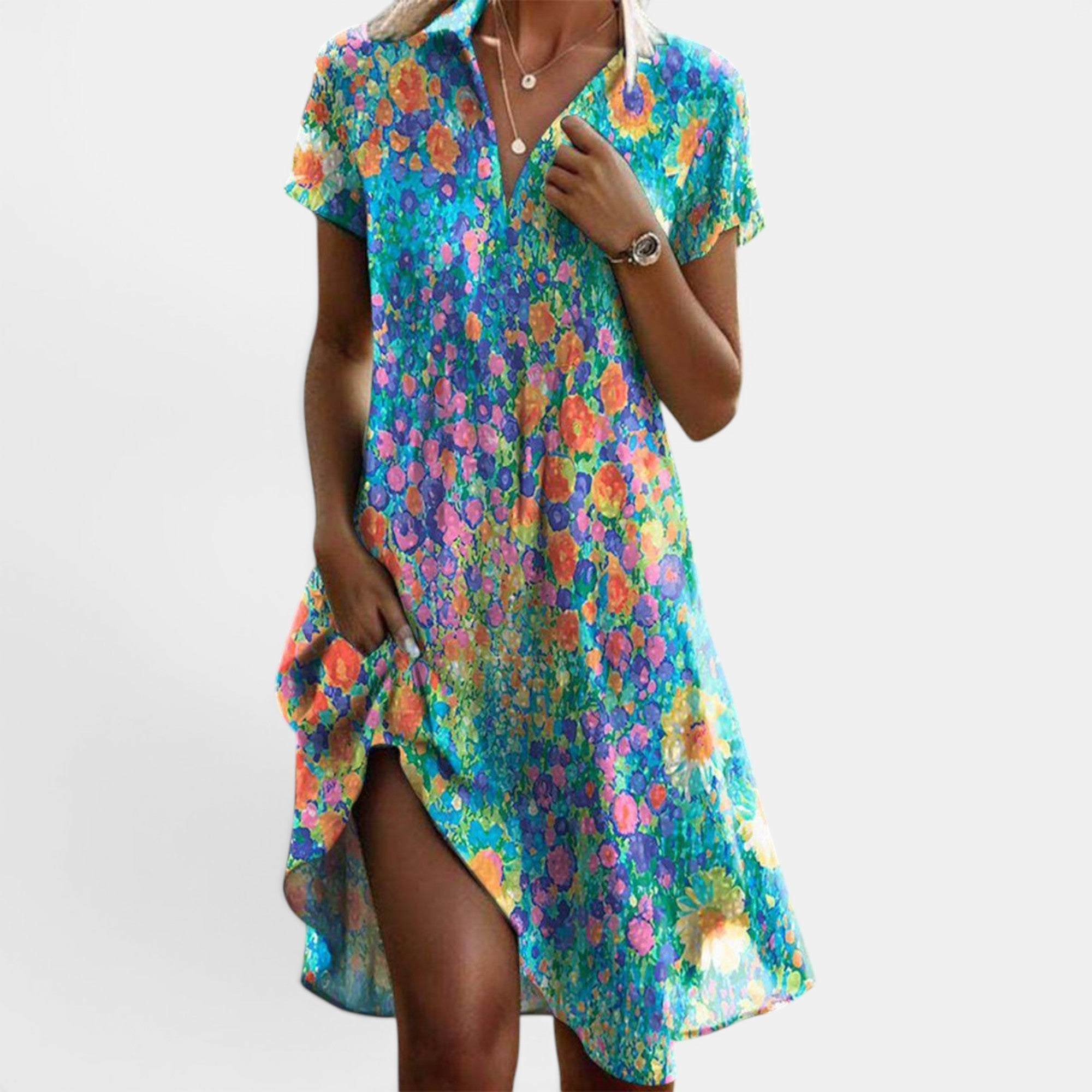 Ellmont London | Adjustable Strap Summer Dress for Women