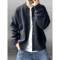 Noah | Soft Cardigan Sweater for Men - Black