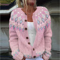 Mira | Pink Comfort Cardigan - S
