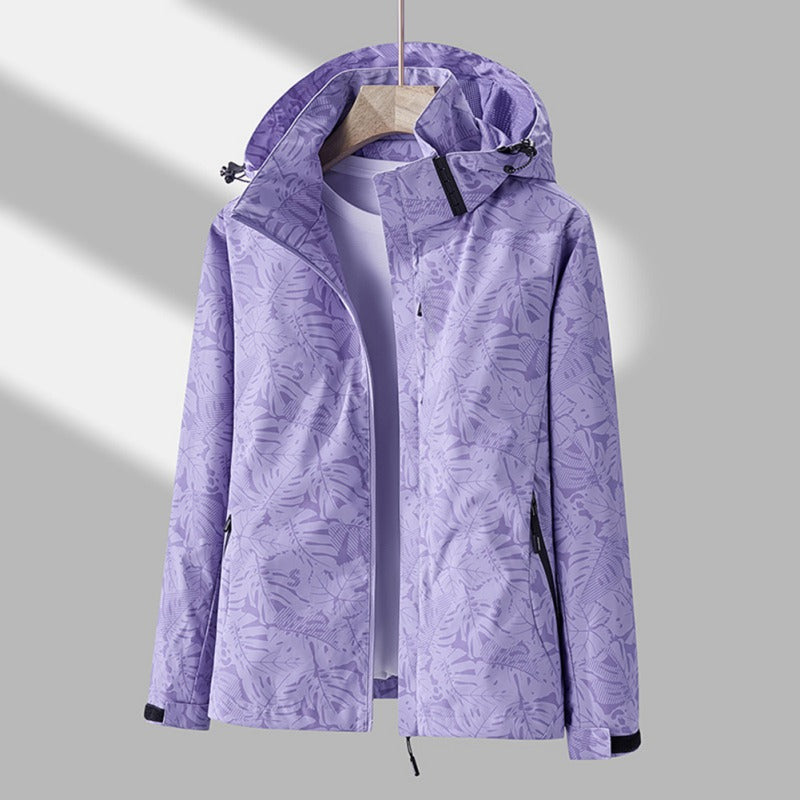 Beth | Women's Waterproof Windproof Hooded Jacket - Stylish & Lightweight