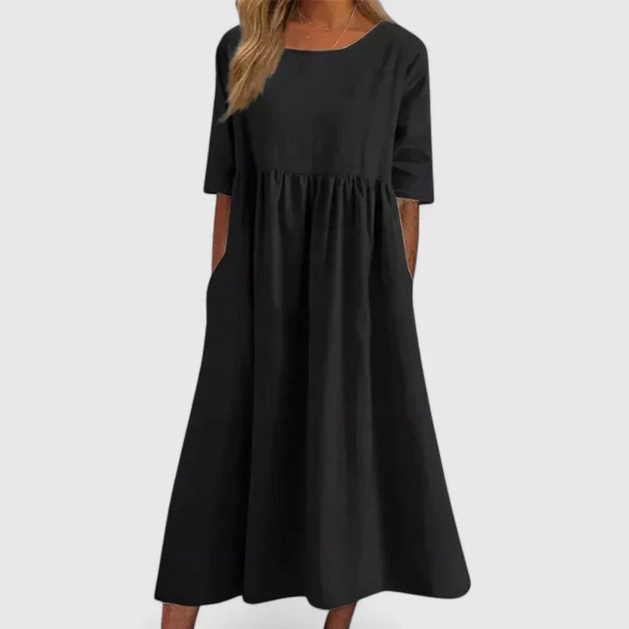 Susanna | Comfortable Dress - Black