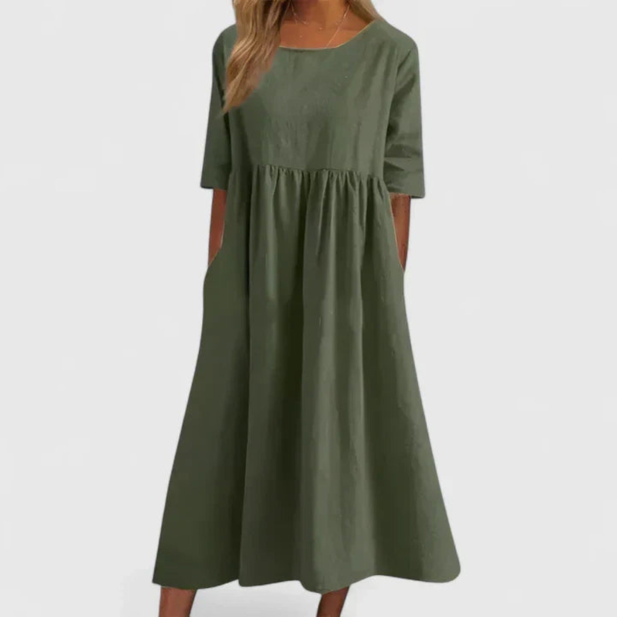 Susanna | Comfortable Dress - Green
