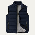 Adrian 2 | Men's Stand Collar Puffer Vest - Navy