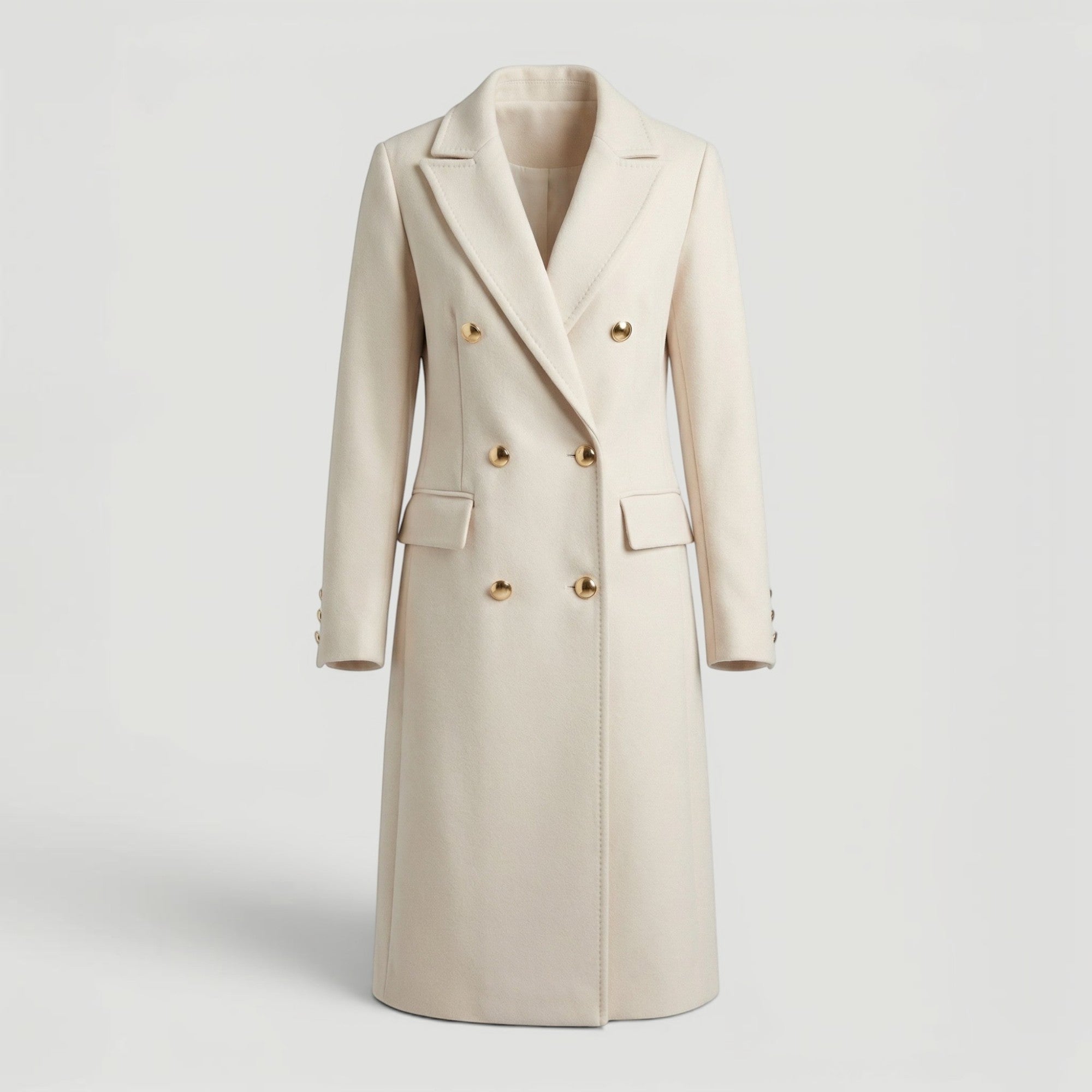 Ellmont London | Women’s Minimalist Double-Breasted Jacket Everyday Wear