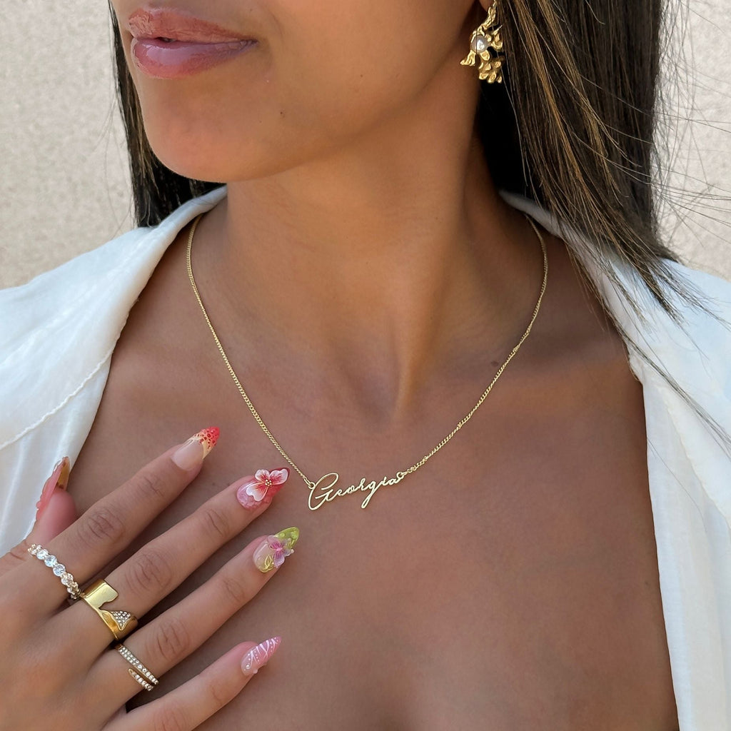 Ellmont - Valencia Custom Name Necklace