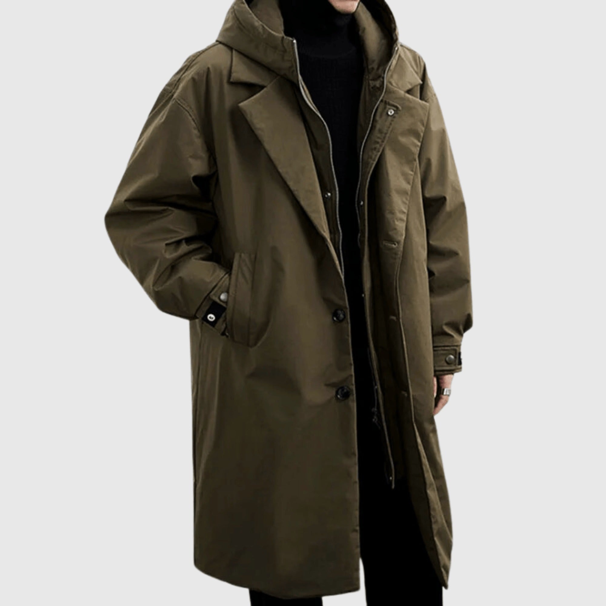 Hannah 2 | Waterproof Men’s Raincoat for All Weather - Green