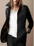 Hazel | Women's Casual Quilted Jacket with Turned-Down Collar