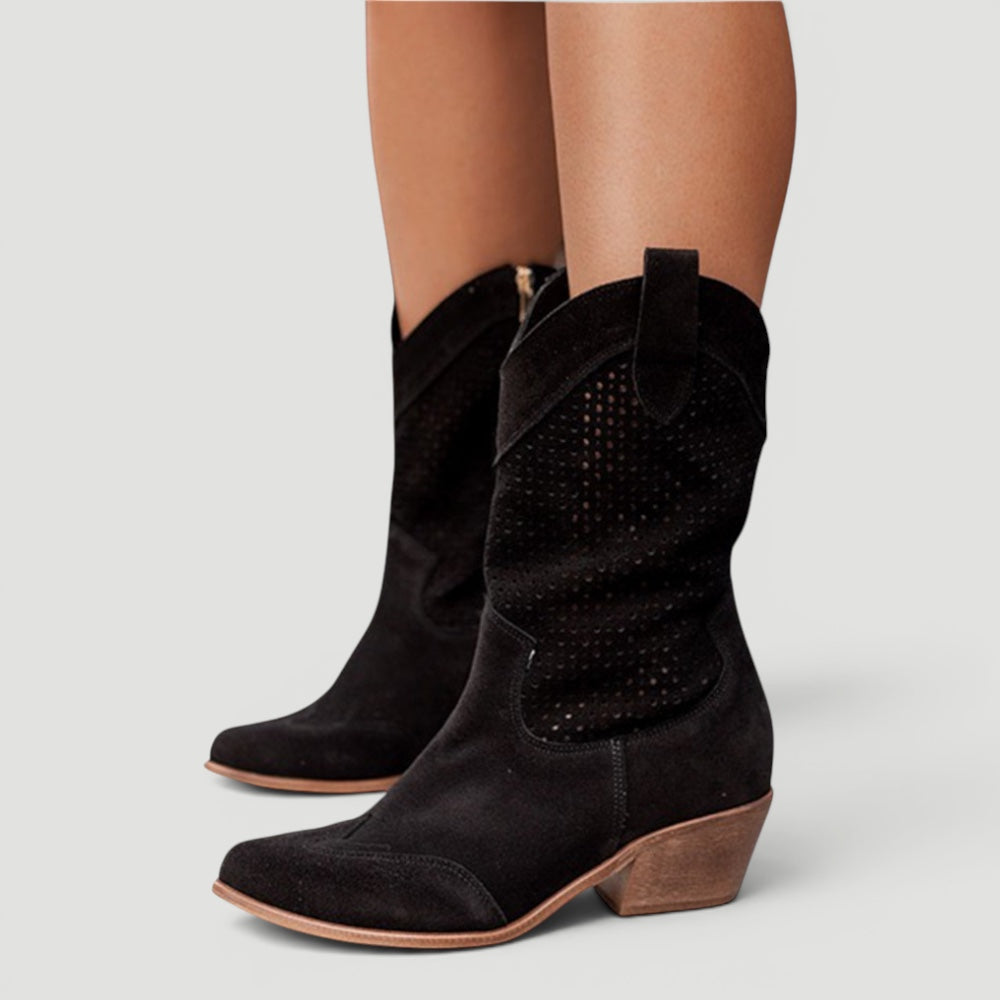 Ellmont London | Women’s Orthopedic Western Cowboy Fashion Boots