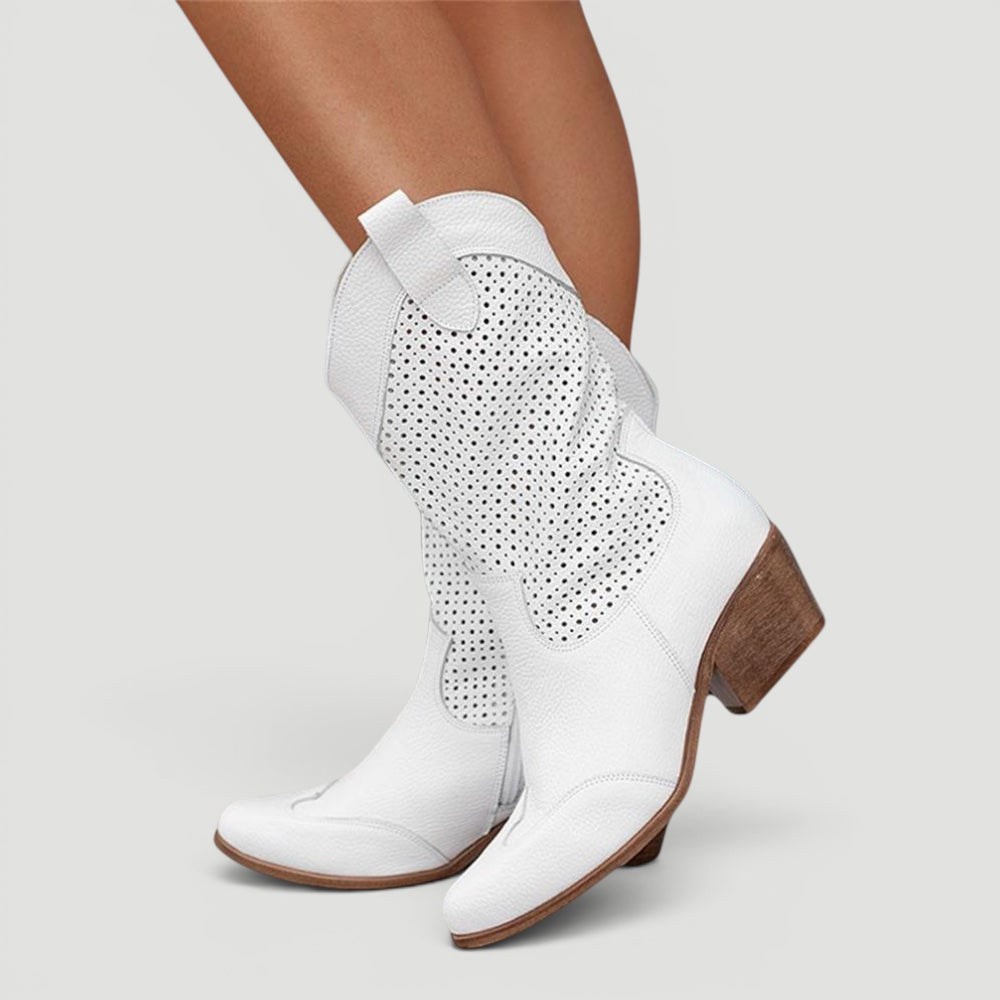 Ellmont London | Women’s Orthopedic Western Cowboy Fashion Boots