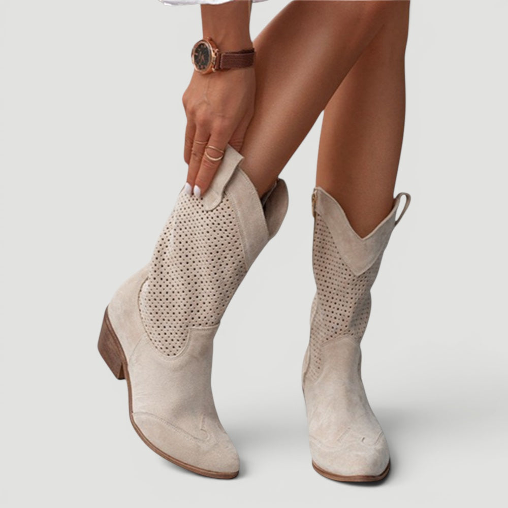 Ellmont London | Women’s Orthopedic Western Cowboy Fashion Boots