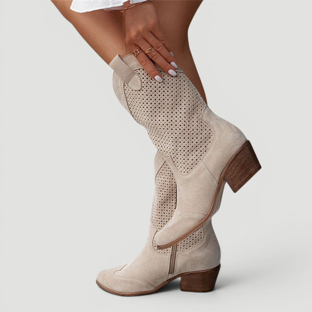 Ellmont London | Women’s Orthopedic Western Cowboy Fashion Boots