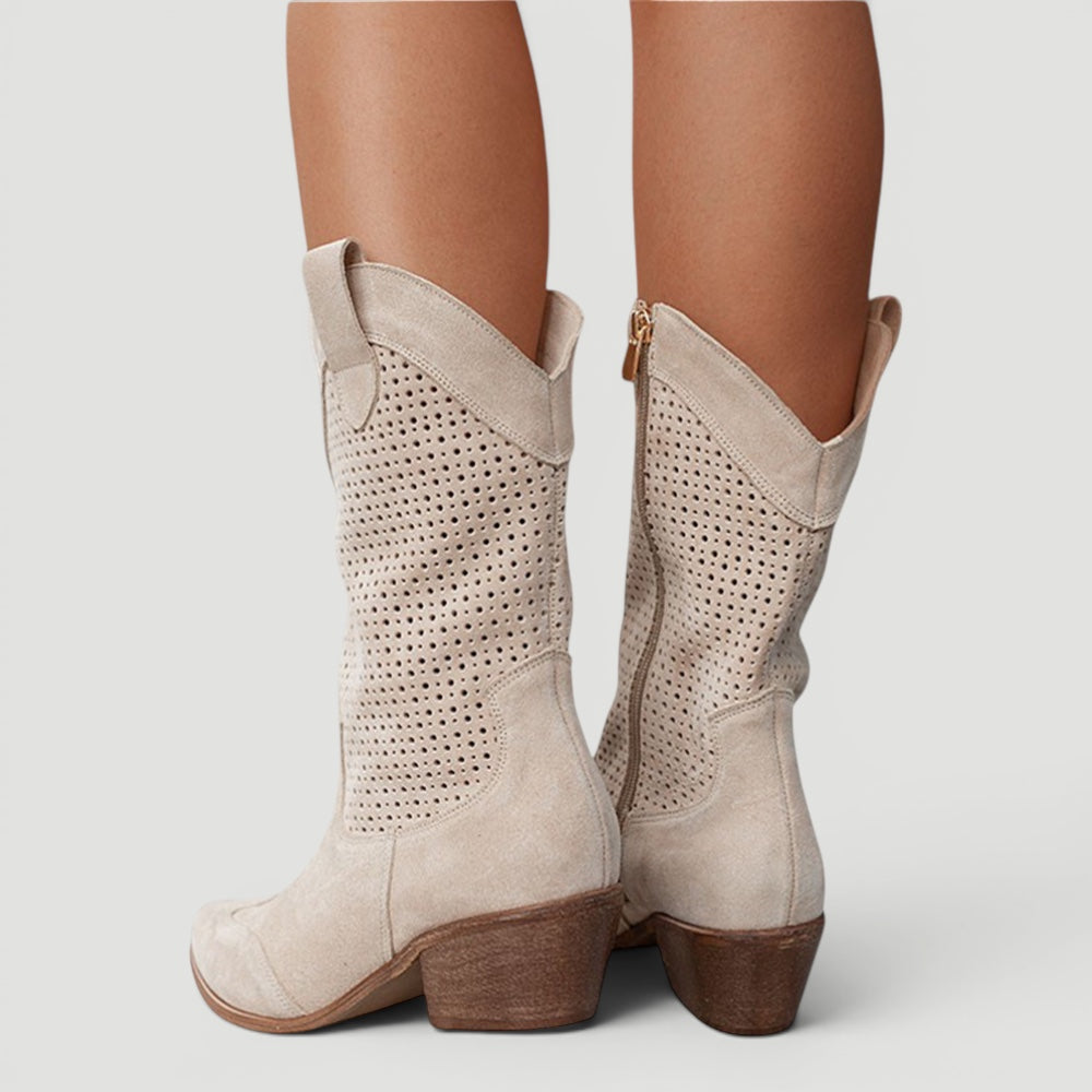 Ellmont London | Women’s Orthopedic Western Cowboy Fashion Boots