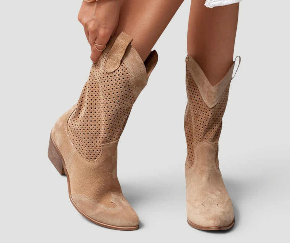 Ellmont London | Women’s Orthopedic Western Cowboy Fashion Boots