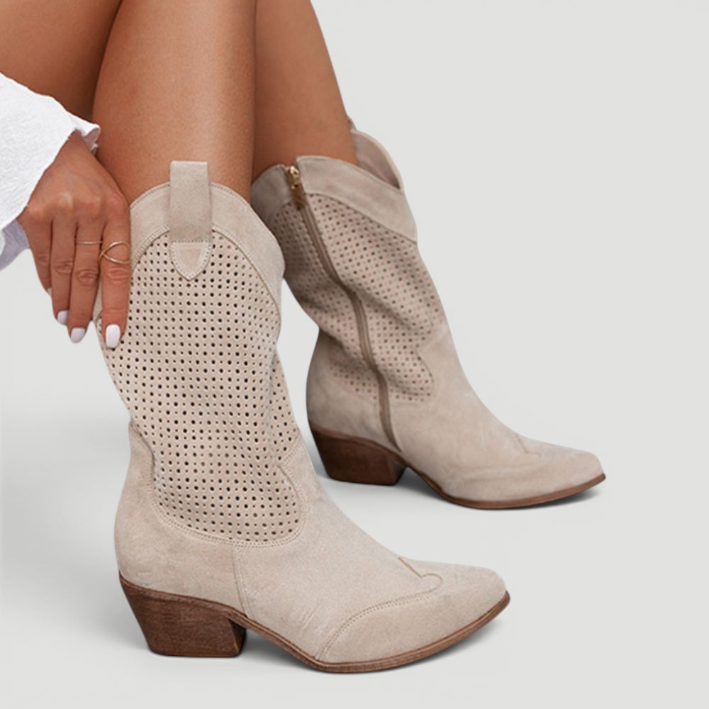 Ellmont London | Women’s Orthopedic Western Cowboy Fashion Boots