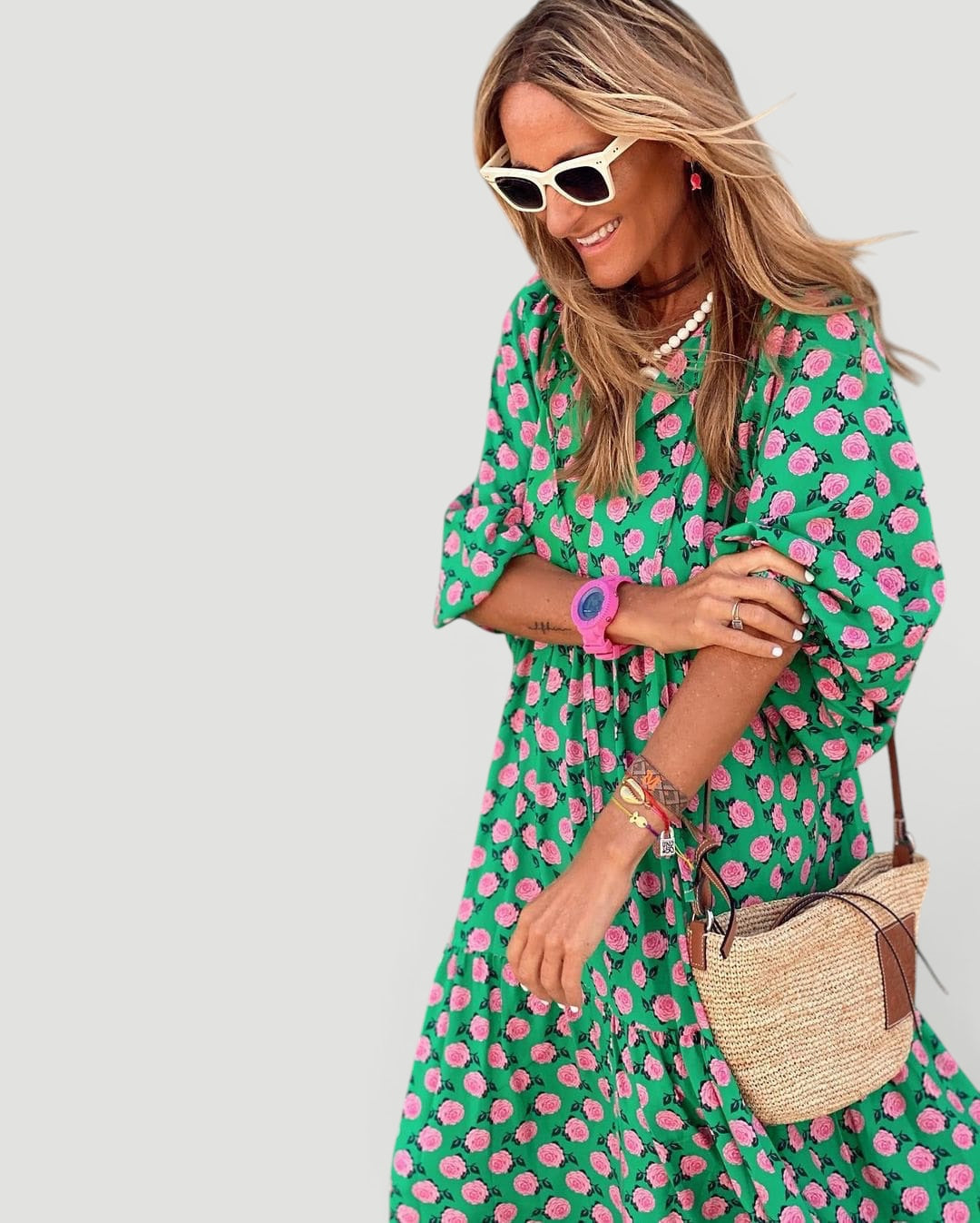 Ellmont London | Women’s Comfortable Tiered Elegant Maxi Dress
