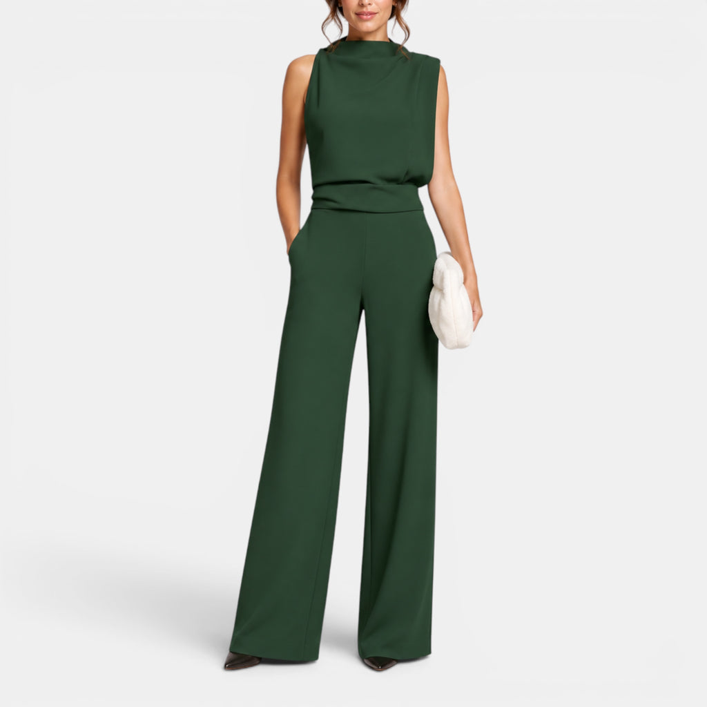 Ellmont London | Women's Sleeveless Elegant Playsuite Occasion Summer Jumpsuit