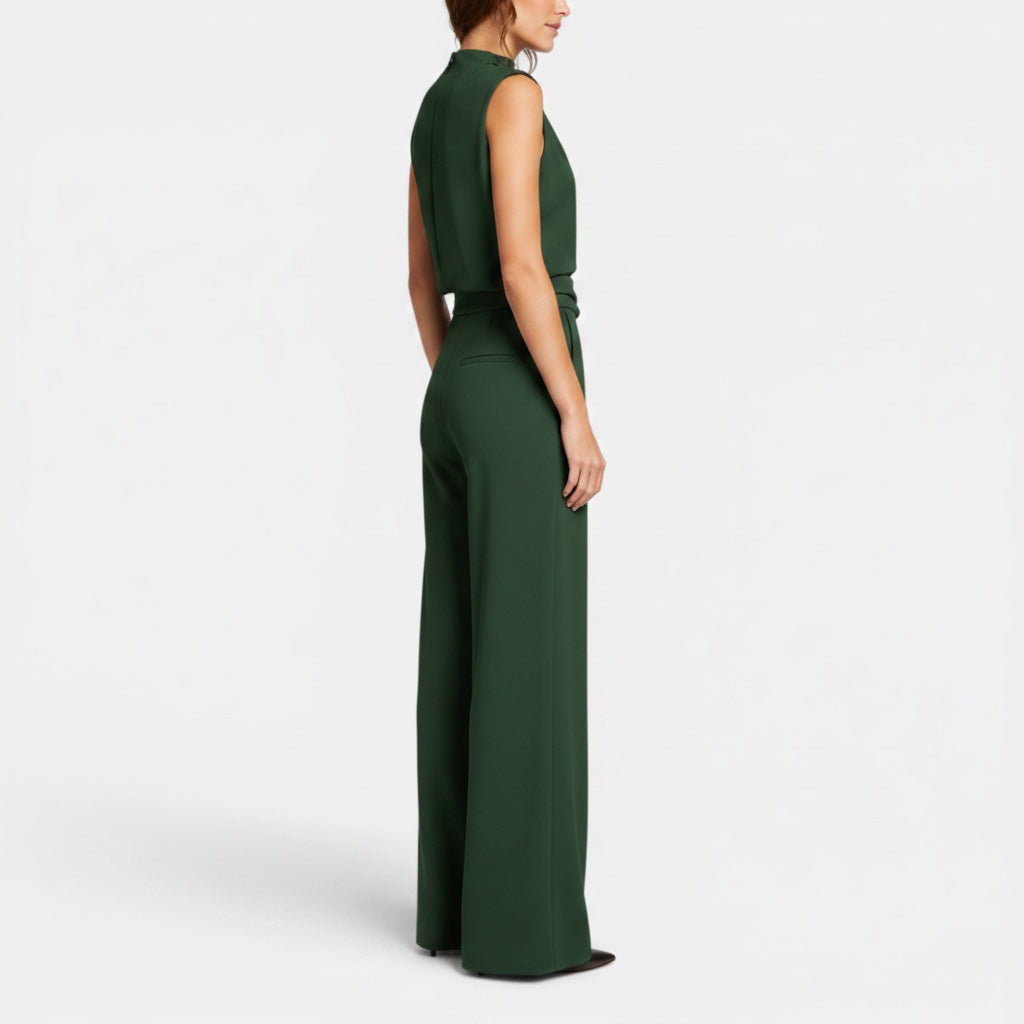 Ellmont London | Women's Sleeveless Elegant Playsuite Occasion Summer Jumpsuit